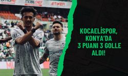 Kocaelispor’dan Konya’da 3 golle 3 puan