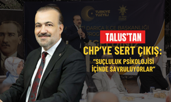 Talus’tan CHP’ye sert çıkış: “Suçluluk psikolojisi içinde savruluyorlar”