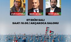 Sumud Filosu yolcuları Kocaeli Kitap Fuarı’nda söyleşi düzenleyecek