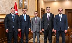 Vergi Müfettişinden Vali İlhami Aktaş’a Ziyaret