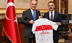 Mustafa Baltacı’dan Vali Aktaş’a Ziyaret