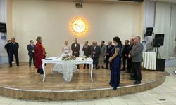 Vali Aktaş, Çiftin nikah mutluluğuna ortak oldu