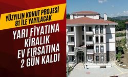 Yüzyılın Konut Projesi’nde yarı fiyatına kiralık ev fırsatı! TOKİ’den çifte hamle