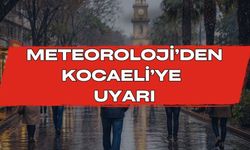 Meteoroloji’den Kocaeli’ye Yağış Uyarısı: Sıcaklıklar 10 Dereceyi Geçmeyecek