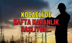 SEDAŞ'tan Kocaeli İçin Karanlık Başlangıç! Hangi İlçelerde Elektrik Yok?