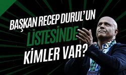 Süper Lig Kadrosunu O Şekillendirecek: Başkan Recep Durul’un Listesinde Kimler Var?