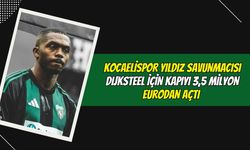 MİLYON EURO'LUK TEKLİFLER HAVADA UÇUŞUYOR: KOCAELİSPOR, YILDIZ SAVUNMACISI DIJKSTEEL İÇİN KAPIYI 3.5 MİLYON EURO’DAN AÇT