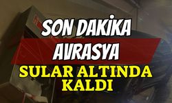 Son Dakika: Avrasya Tüneli’nde Musluk Patladı, Yol Sular Altında Kaldı! Trafik Kapatıldı
