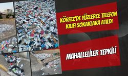 Körfez’de Yüzlerce Telefon Kılıfı Sokaklara Atıldı