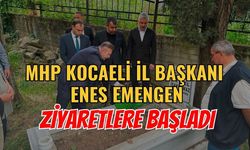 Kocaeli İl Başkanı Enes Emengen Saha Ziyaretlerine Başladı