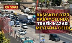 Başiskele D-130’da Korkutan Kaza: Tır ile Otomobil Çarpıştı, Trafik Yoğunluğu Oluştu