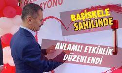 BAŞİSKELE SAHİLİNDE ANLAMLI ETKİNLİK DÜZENLENDİ