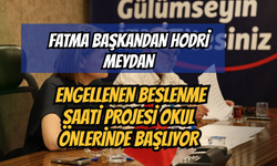 Fatma Başkandan Hodri Meydan: Engellenen Beslenme Saati Projesi Okul Önlerinde Başlıyor