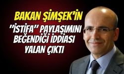 Mehmet Şimşek'ten "istifa" paylaşımı beğenisi iddiasına jet yalanlama!