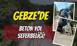 Büyükşehir’den Köy Yollarına Dev Yatırım: Gebze Duraklı’da Beton Yol Seferberliği