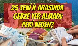 25 Yeni İl Arasında Gebze Yer Almadı! Peki Neden?