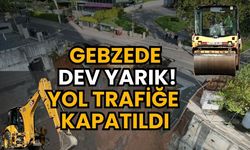 Gebze'nin Merkezinde Tehlike: 1224 Sokakta Dev Yarık Oluştu, Yol Trafiğe Kapatıldı