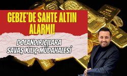 Gebze'de Sahte Altın Alarmı: Kuyumcuların Dikkati Dolandırıcıları Yakalattı!