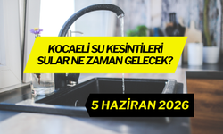 Gebze'de Su Kesintisi: 5 Haziran Cuma Günü Mevlana Mahallesi'nde Sular Ne Zaman Gelecek?