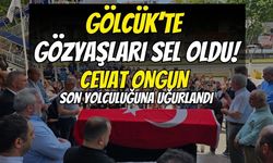 Gölcük Belediyesi’nde Gözyaşları Sel Oldu: Harita Mühendisi Cevat Ongun Son Yolculuğuna Uğurlandı
