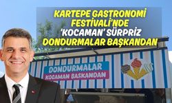 Kartepe Gastronomi Festivali’nde ‘Kocaman’ Sürpriz: Dondurmalar Başkandan
