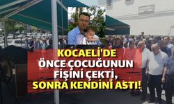 Kocaeli'de Yürek Yakan Olay: Önce Çocuğunun Fişini Çekti, Sonra Kendini Astı!