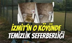 İzmit’in O Köyünde Temizlik Seferberliği