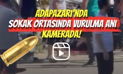 Adapazarı’nda Sokak Ortasında Vurulma Anı Kamerada