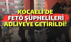 Kocaeli'de FETÖ Şüphelileri Adliyeye Getirildi