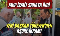 MHP İzmit Sahaya İndi: Yeni Başkan Türeyen’den Aşure İkramı
