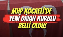 MHP Kocaeli’de Yeni Divan Kurulu Belli Oldu