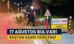 İzmit'te Büyük Dönüşüm: 17 Ağustos Bulvarı Baştan Aşağı Yenilendi