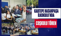 Kartepe Hasanpaşa İlkokulu'nda Coşkulu Tören: Vali İlhami Aktaş ve Kent Protokolü Çocukların Mutluluğunu Paylaştı!