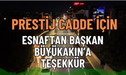 İzmit’te "Uçak Pistine Dönen" Prestij Cadde İçin Esnaftan Başkan Büyükakın’a Teşekkür