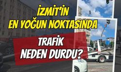 İzmit’in En Yoğun Noktasında Trafik Neden Durdu? İşte Detaylar...