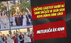 Çağdaş Gazetesi Sahibi Ali Sami Sağsöz ve Selin Seda Kaya Dünya Evine Girdi: Mutluluğa İlk Adım