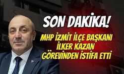 MHP İzmit İlçe Başkanı İlker Kazan Görevinden İstifa Etti