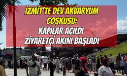 İZMİT’TE DEV AKVARYUM COŞKUSU: KAPILAR AÇILDI, ZİYARETÇİ AKINI BAŞLADI!
