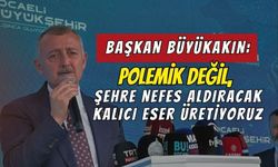 Başkan Büyükakın Açılış Öncesi Konuştu: "Polemik Değil, Şehre Nefes Aldıracak Kalıcı Eser Üretiyoruz"