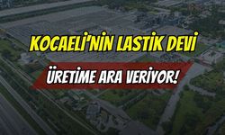 Kocaeli'nin Lastik Devi Brisa, Üretime Ara Veriyor