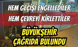 Asansörün önünü kapattılar, çekirdek kabuklarını yere attılar: Büyükşehir’den duyarlılık çağrısı