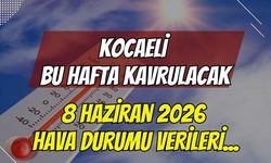 Kocaeli’de Yeni Haftada Kavurucu Başlangıç: 8 Haziran 2026 Hava Nasıl Olacak?
