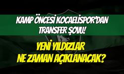 Kamp Öncesi Transfer Şov! Kocaelispor’un Yeni Yıldızları Ne Zaman Açıklanacak?