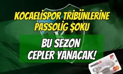 KOCAELİSPOR TRİBÜNLERİNE PASSOLİG ŞOKU: YENİ SEZON TARİFESİ CEP YAKACAK!