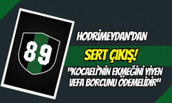 "Kocaeli'nin Ekmeğini Yiyen Vefa Borcunu Ödemelidir"