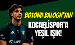 Botond Balogh’tan Kocaelispor’a Yeşil Işık: Ülkesine Dönmedi, Bodrum’da İmzayı Bekliyor!