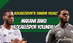 Körfez'e Tanıdık Yıldız: Atromitos Forması Sayan Makana Baku Kocaelispor Yolunda!