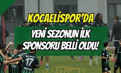 Kocaelispor'da Yeni Sezonun İlk Sponsoru Belli Oldu