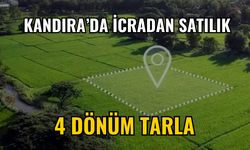 Kandıra'da İcradan Satılık 4 Dönüm Tarla