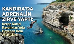Kandıra’da Adrenalin Zirve Yaptı: Kerpe Kartal Kayalıkları’nda Heyecan Dolu Atlayışlar!